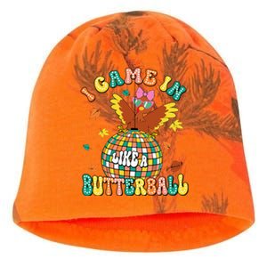 I Came In Like A Butterball Funny Turkey Thanksgiving Autumn Kati - Camo Knit Beanie