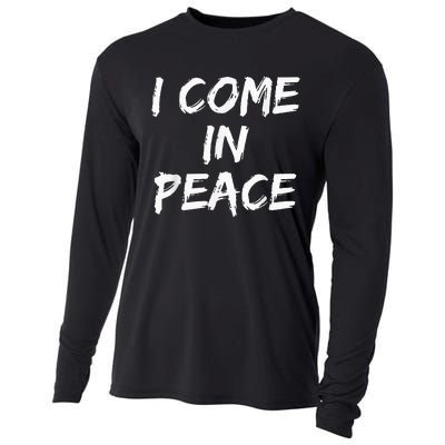 I Come In Peace IM Peace Cooling Performance Long Sleeve Crew