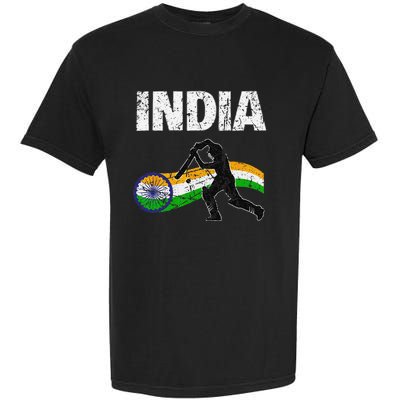 Indian Cricket Jersey Garment-Dyed Heavyweight T-Shirt