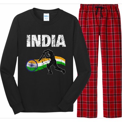 Indian Cricket Jersey Long Sleeve Pajama Set