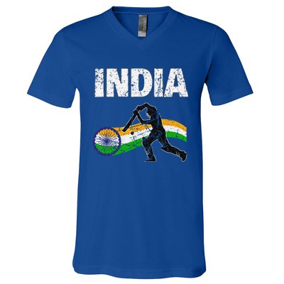 Indian Cricket Jersey V-Neck T-Shirt