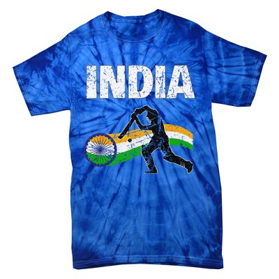 Indian Cricket Jersey Tie-Dye T-Shirt