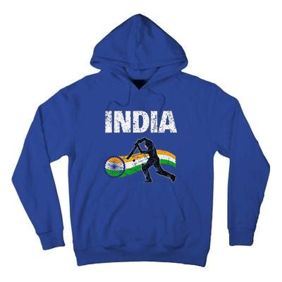 Indian Cricket Jersey Tall Hoodie