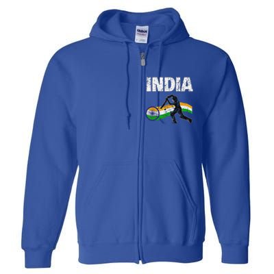 Indian Cricket Jersey Full Zip Hoodie