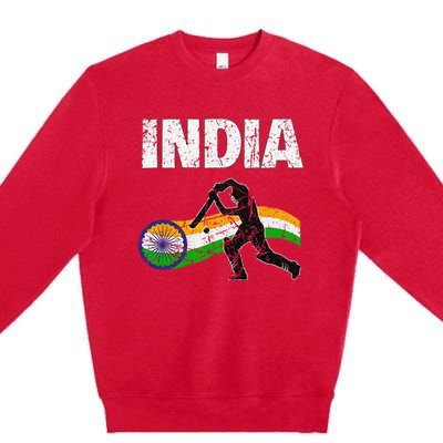 Indian Cricket Jersey Premium Crewneck Sweatshirt