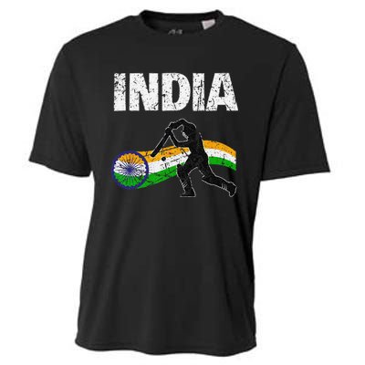 Indian Cricket Jersey Cooling Performance Crew T-Shirt