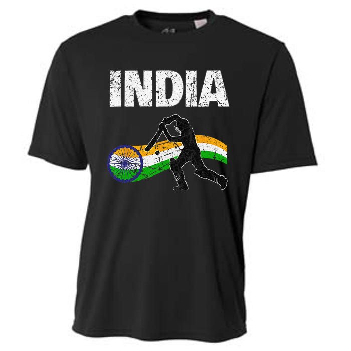 Indian Cricket Jersey Cooling Performance Crew T-Shirt