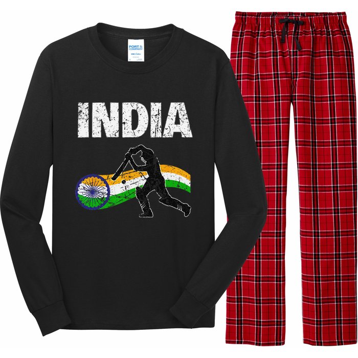 Indian Cricket Jersey Long Sleeve Pajama Set