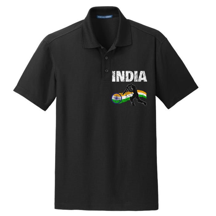 Indian Cricket Jersey Dry Zone Grid Polo