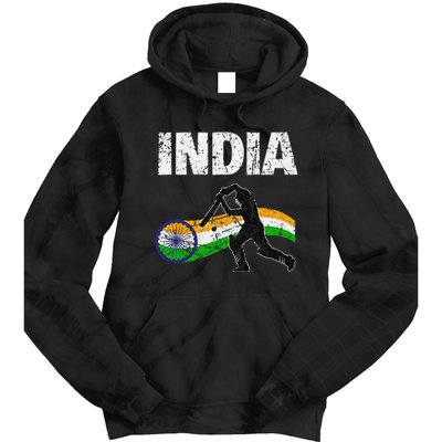 Indian Cricket Jersey Tie Dye Hoodie