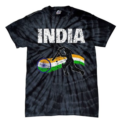 Indian Cricket Jersey Tie-Dye T-Shirt