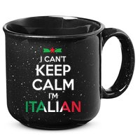 I Cant Keep Calm Im Italian Unisex 15oz Campfire Ceramic Mug