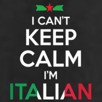 I Cant Keep Calm Im Italian Unisex 15oz Campfire Ceramic Mug