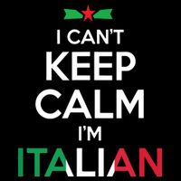 I Cant Keep Calm Im Italian Unisex Sustainable Beanie