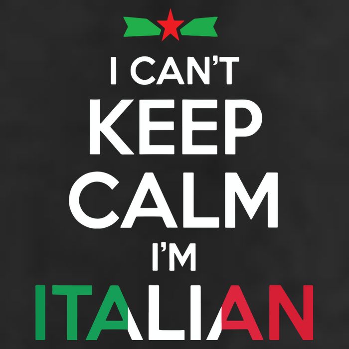 I Cant Keep Calm Im Italian Unisex Golf Towel