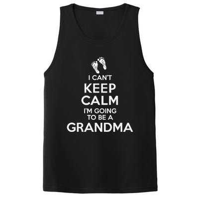 I Can't Keep Calm I'm Going To Be A Grandma Funny Gift PosiCharge Competitor Tank