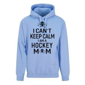 I Can't Keep Calm I Am Hockey Mom Gift Moms Gift Unisex Surf Hoodie