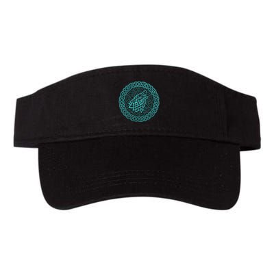 Ireland Celtic Knotwork Design Wolf Original Celtic Visor