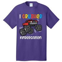 I Crushed Kindergarten Monster Truck Last Day Graduate Boy Tall T-Shirt