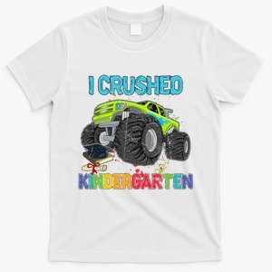 I Crushed Kindergarten Monster Truck Graduation Gifts  T-Shirt