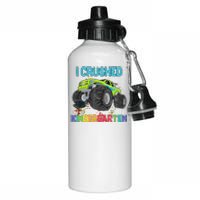 I Crushed Kindergarten Monster Truck Graduation Gifts  Aluminum Water Bottle