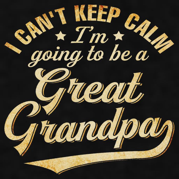 I Can't Keep Calm I'm Going To Be A Great Grandpa Ladies PosiCharge Tri-Blend Wicking Tank