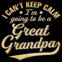 I Can't Keep Calm I'm Going To Be A Great Grandpa Flatbill Hat