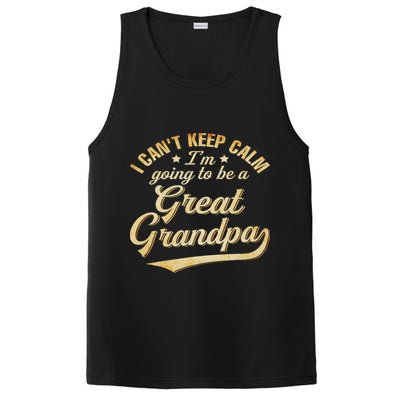 I Can't Keep Calm I'm Going To Be A Great Grandpa PosiCharge Competitor Tank