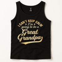 I Can't Keep Calm I'm Going To Be A Great Grandpa Tank Top