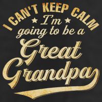 I Can't Keep Calm I'm Going To Be A Great Grandpa Golf Towel