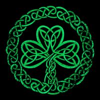 Irish Celtic Knot Shamrock Distressed Clover Gift Youth Performance Sprint T-Shirt