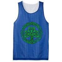 Irish Celtic Knot Shamrock Distressed Clover Gift Mesh Reversible Basketball Jersey Tank