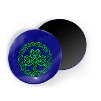 Irish Celtic Knot Shamrock Distressed Clover Gift Magnet