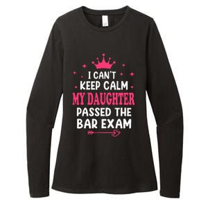 I CanT Keep Calm My Daughter Passed Bar Exam Proud Lawyer Womens CVC Long Sleeve Shirt