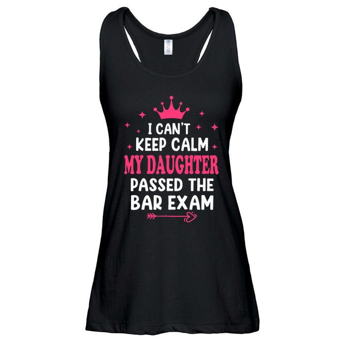 I CanT Keep Calm My Daughter Passed Bar Exam Proud Lawyer Ladies Essential Flowy Tank