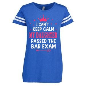 I CanT Keep Calm My Daughter Passed Bar Exam Proud Lawyer Enza Ladies Jersey Football T-Shirt