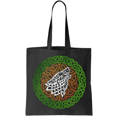 Ireland Celtic Knotwork Design Ornament Wolf Original Celtic Bag