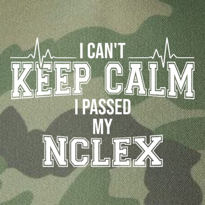 I CanT Keep Calm I Passed My Nclex Nurse Student Graduation Legacy Tie Dye Trucker Hat
