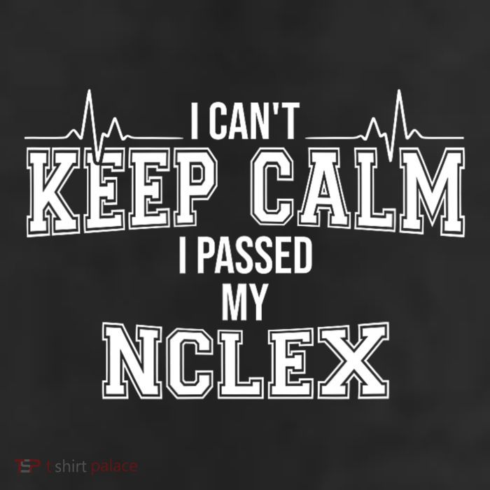 I CanT Keep Calm I Passed My Nclex Nurse Student Graduation 11oz C Handle Ceramic Mug