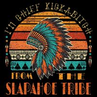 IM Chief Kickabitch From The Slapahoe Tribe American Native Impact Tech Backpack
