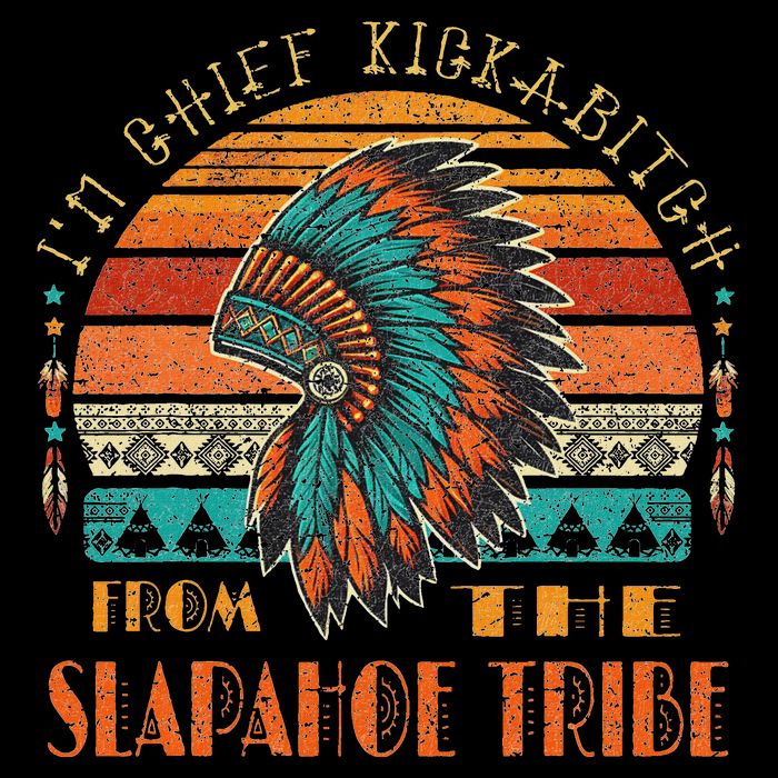 IM Chief Kickabitch From The Slapahoe Tribe American Native Impact Tech Backpack