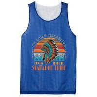 IM Chief Kickabitch From The Slapahoe Tribe American Native Mesh Reversible Basketball Jersey Tank