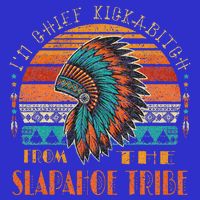 IM Chief Kickabitch From The Slapahoe Tribe American Native Mesh Reversible Basketball Jersey Tank