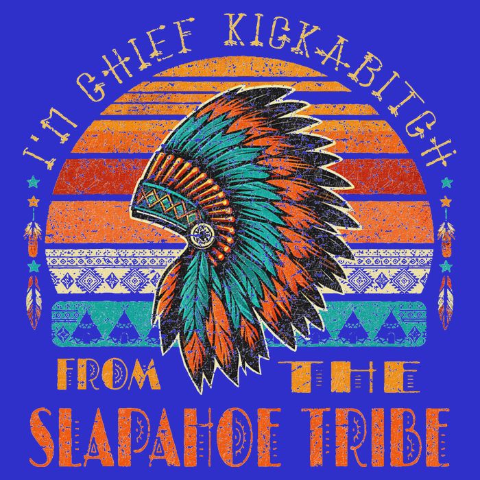 IM Chief Kickabitch From The Slapahoe Tribe American Native Mesh Reversible Basketball Jersey Tank