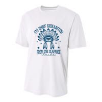 IM Chief Kickabitch From The Slapahoe Tribe Youth Performance Sprint T-Shirt