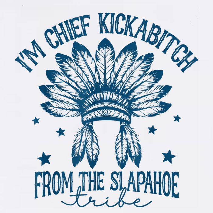 IM Chief Kickabitch From The Slapahoe Tribe Golf Towel