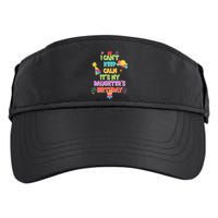 I Can't Keep Calm It's My Daughter's Birthday Adult Drive Performance Visor