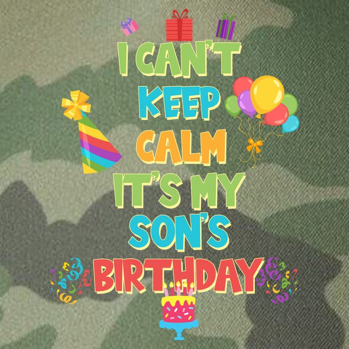 I Can't Keep Calm It's My Son's Birthday Legacy Tie Dye Trucker Hat