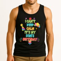 I Can't Keep Calm It's My Son's Birthday Tank Top