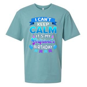 I Cant Keep Calm Its Myfriend Birthday Bday Sueded Cloud Jersey T-Shirt